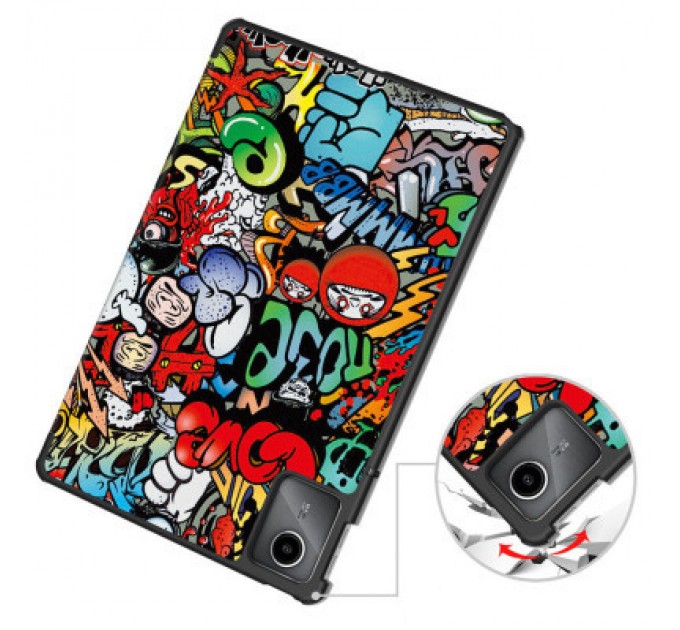 BeCover Чохол до планшета BeCover Smart Case Lenovo Tab M11 (2024) TB-TB330FU/Xiaoxin Pad 11 (2024) 11" Graffiti (710757)