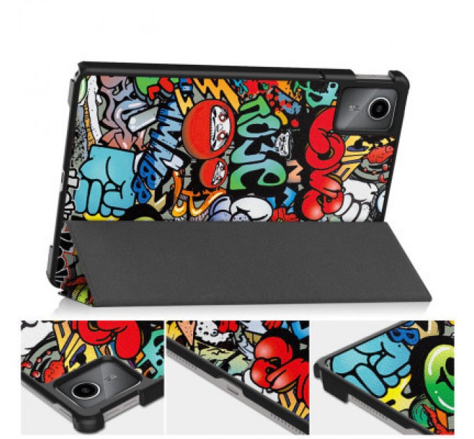 BeCover Чохол до планшета BeCover Smart Case Lenovo Tab M11 (2024) TB-TB330FU/Xiaoxin Pad 11 (2024) 11" Graffiti (710757)