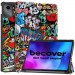 BeCover Чохол до планшета BeCover Smart Case Lenovo Tab M11 (2024) TB-TB330FU/Xiaoxin Pad 11 (2024) 11" Graffiti (710757)