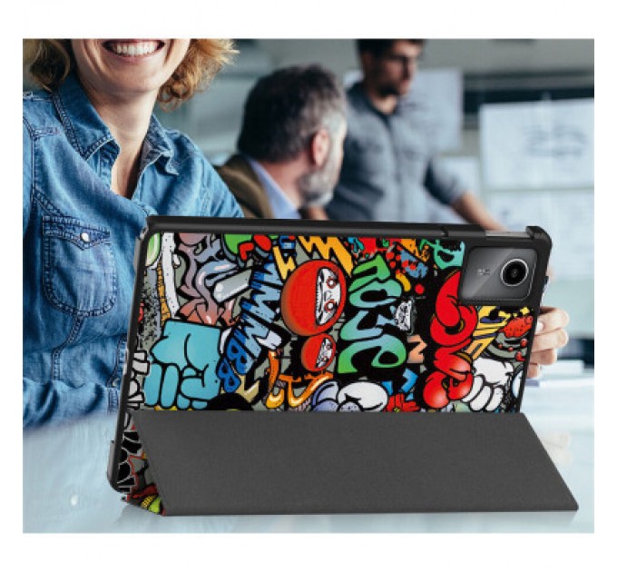 BeCover Чохол до планшета BeCover Smart Case Lenovo Tab M11 (2024) TB-TB330FU/Xiaoxin Pad 11 (2024) 11" Graffiti (710757)