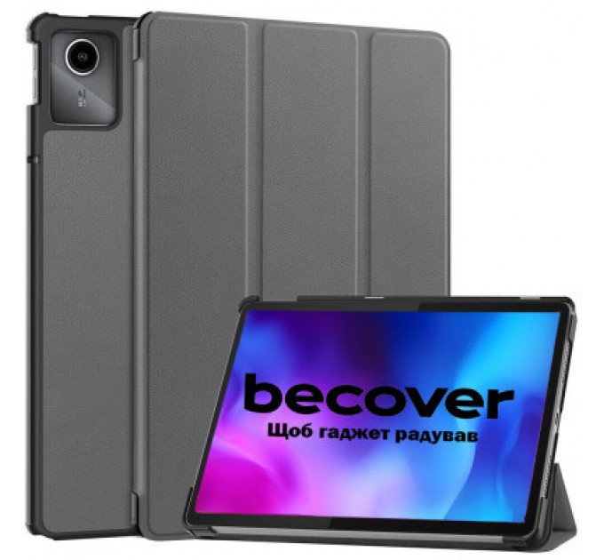 BeCover Чохол до планшета BeCover Smart Case Lenovo Tab M11 (2024) TB-TB330FU/Xiaoxin Pad 11 (2024) 11" Gray (710753)