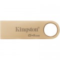 Kingston USB флеш накопичувач Kingston 64GB DataTraveler SE9 G3 Gold USB 3.2 (DTSE9G3/64GB)