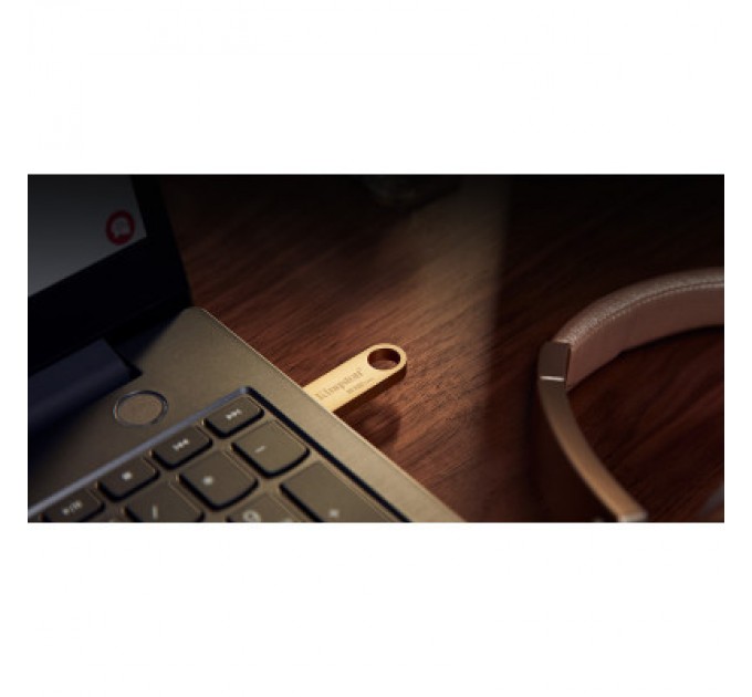 Kingston USB флеш накопичувач Kingston 128GB DataTraveler SE9 G3 Gold USB 3.2 (DTSE9G3/128GB)