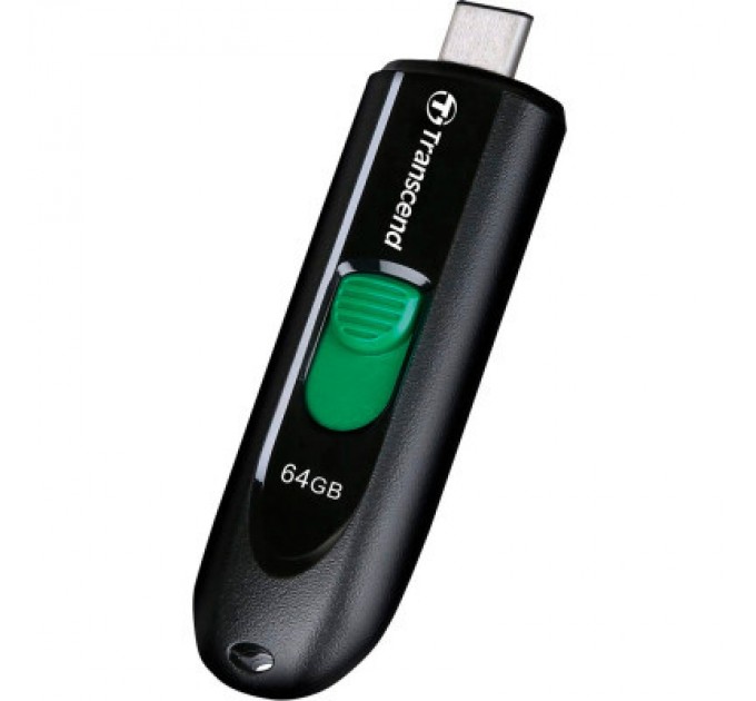 Transcend USB флеш накопичувач Transcend 64GB JetFlash 790C Black USB 3.1 Type-C (TS64GJF790C)