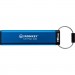 Kingston USB флеш накопичувач Kingston 16GB IronKey Keypad 200 Blue USB 3.2 (IKKP200/16GB)