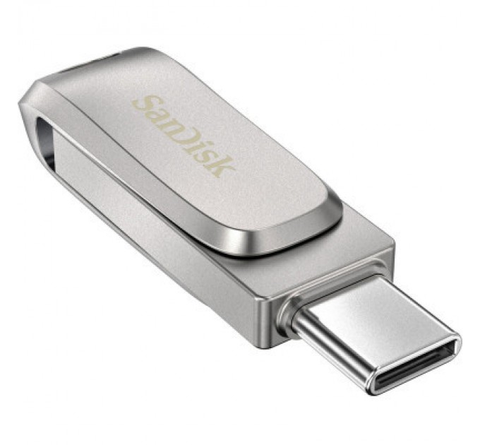 SanDisk USB флеш накопичувач SanDisk 1TB Ultra Dual Luxe Silver USB 3.2/Type-C (SDDDC4-1T00-G46)