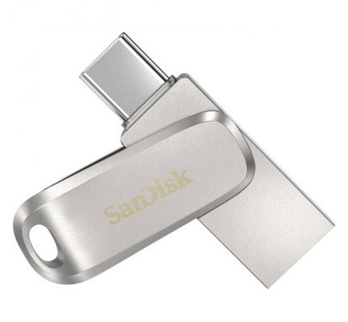 SanDisk USB флеш накопичувач SanDisk 1TB Ultra Dual Luxe Silver USB 3.2/Type-C (SDDDC4-1T00-G46)