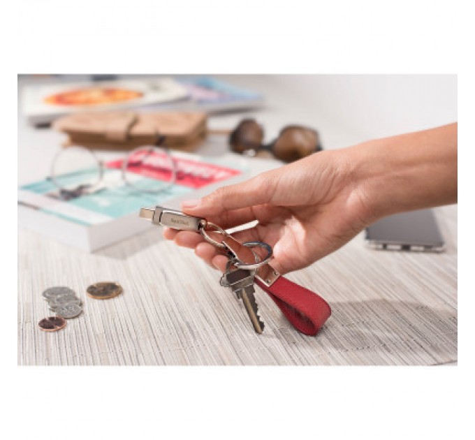 SanDisk USB флеш накопичувач SanDisk 1TB Ultra Dual Luxe Silver USB 3.2/Type-C (SDDDC4-1T00-G46)