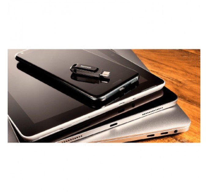 SanDisk USB флеш накопичувач SanDisk 1TB Ultra Dual Go Black USB 3.1/Type-C (SDDDC3-1T00-G46)