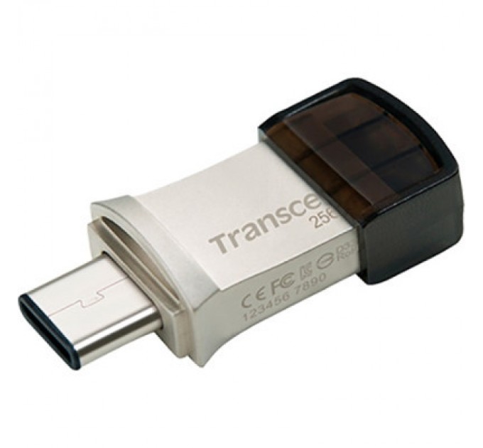 Transcend USB флеш накопичувач Transcend 256GB JetFlash 890 USB 3.1/Type-C (TS256GJF890S)