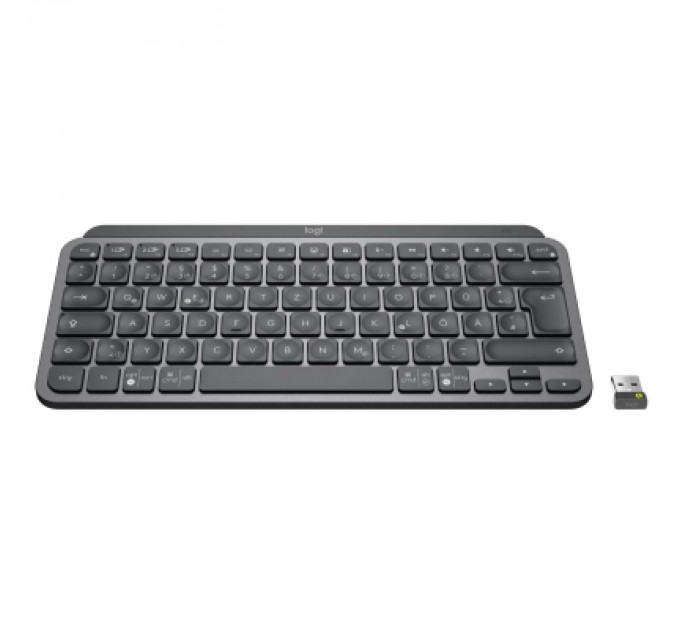 Logitech Клавіатура Logitech MX Keys Mini For Business Wireless Illuminated UA Graphite (920-010608)