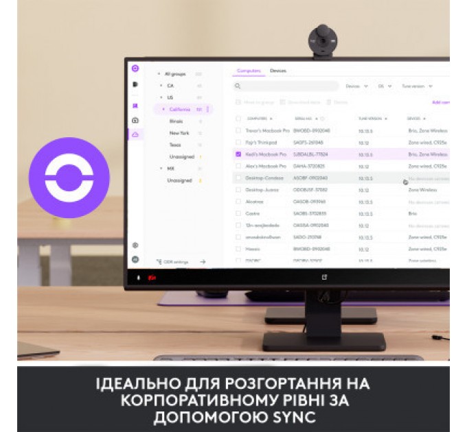 Logitech Веб-камера Logitech Brio 305 FHD for Business Graphite (960-001469)