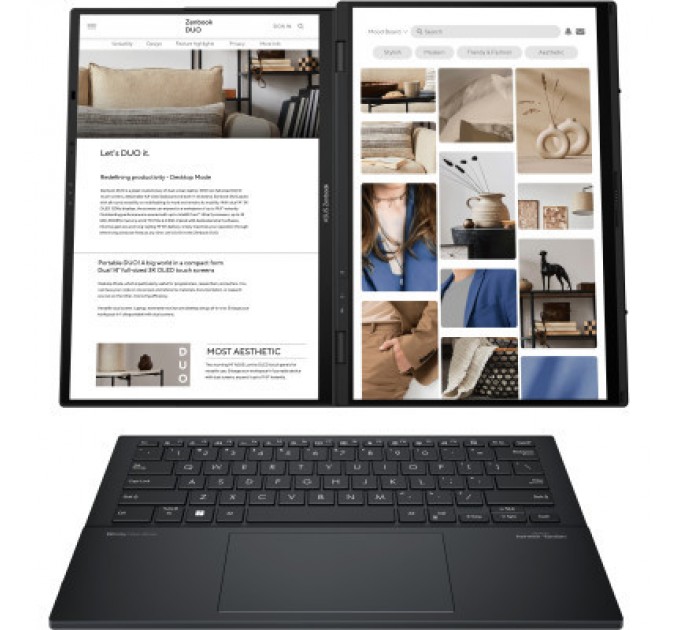 ASUS Ноутбук ASUS Zenbook 14 Duo OLED UX8406MA-QL048W (90NB12U1-M001S0)