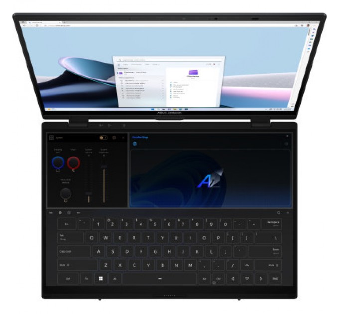 ASUS Ноутбук ASUS Zenbook 14 Duo OLED UX8406MA-QL048W (90NB12U1-M001S0)