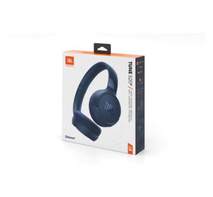 JBL Навушники JBL Tune 520BT Blue (JBLT520BTBLUEU)