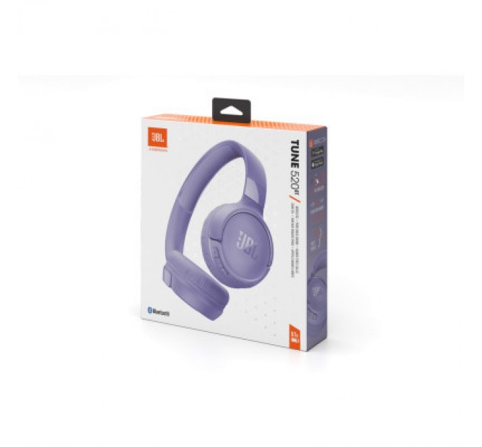 JBL Навушники JBL Tune 520BT Purple (JBLT520BTPUREU)