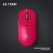 Logitech Мишка Logitech G Pro X Superlight 2 Lightspeed Wireless Magenta (910-006797)
