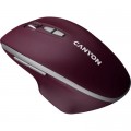 Canyon Мишка Canyon MW-21 Wireless Blue LED Burgundy (CNS-CMSW21BR)