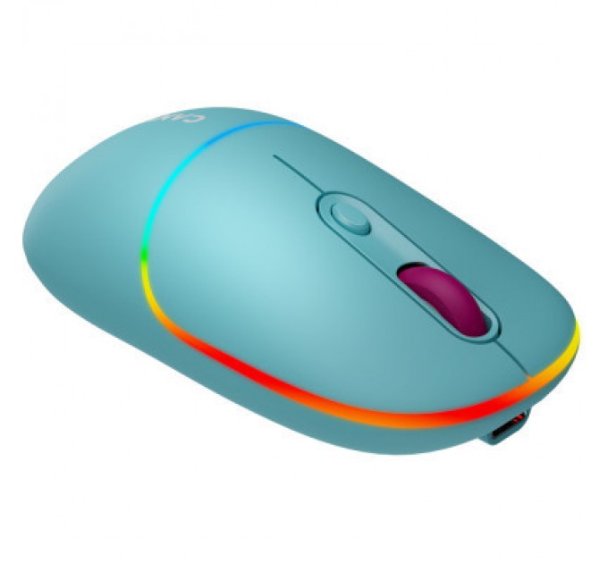 Canyon Мишка Canyon MW-22 Dual Band RGB Wireless Dark Cyan (CNS-CMSW22DC)