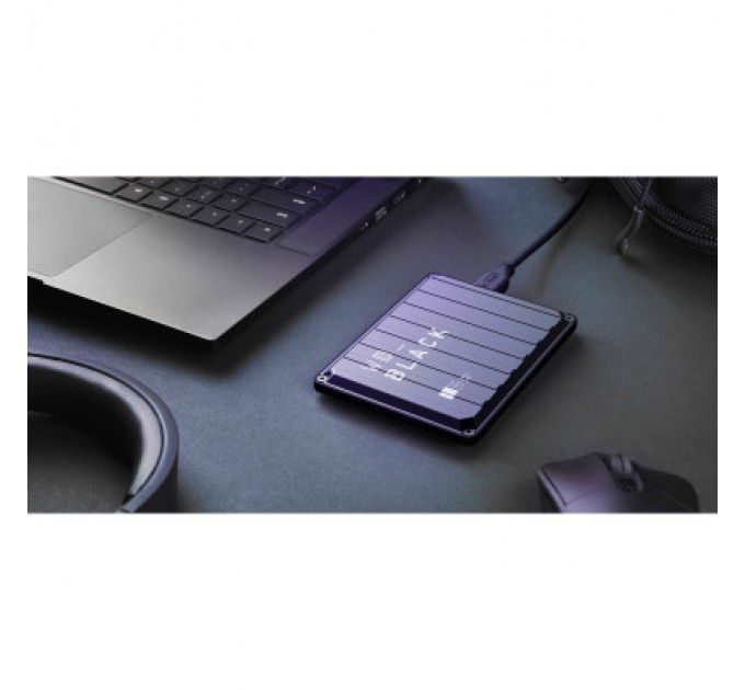 WD Зовнішній жорсткий диск 2.5" 2TB Black P10 Game Drive WD (WDBA2W0020BBK-WES1)