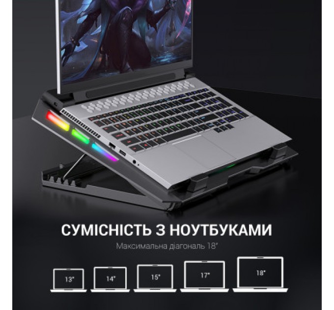 GamePro Підставка до ноутбука GamePro CP740