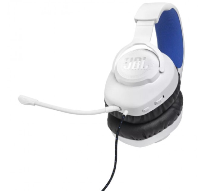 JBL Навушники JBL Quantum 100P for PS White (JBLQ100PWHTBLU)