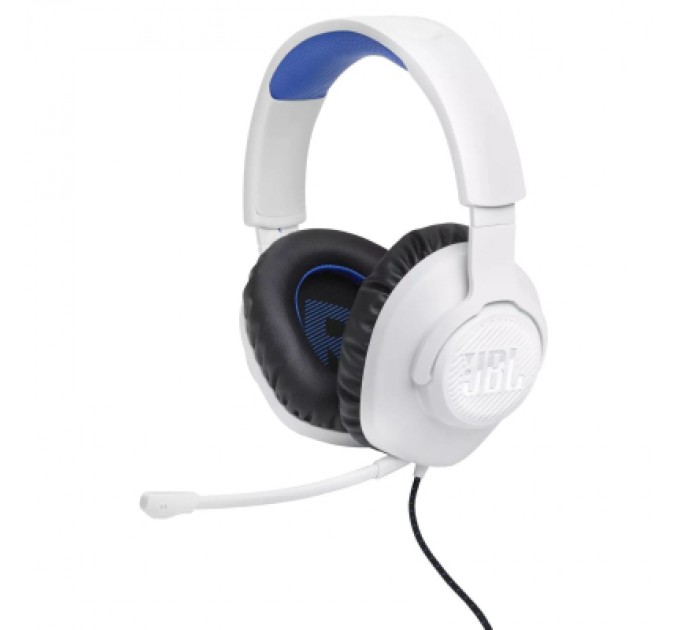 JBL Навушники JBL Quantum 100P for PS White (JBLQ100PWHTBLU)