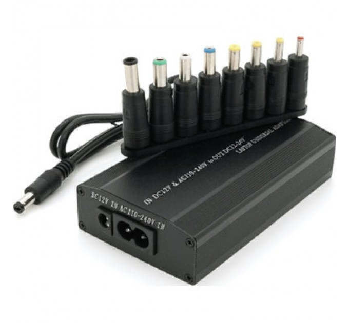 Voltronic Блок живлення до ноутбуку Voltronic 100W Universal + Auto(12V), ручн. регулювання, 8 роз'ємів (34818 / YT-YBBP/100W)
