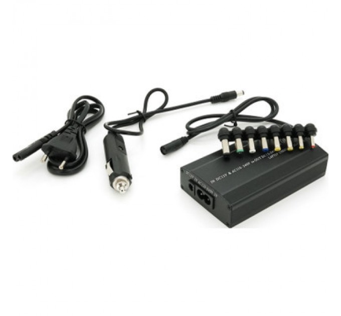 Voltronic Блок живлення до ноутбуку Voltronic 100W Universal + Auto(12V), ручн. регулювання, 8 роз'ємів (02527 / YT-YBB/100W)