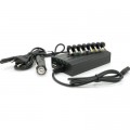 Voltronic Блок живлення до ноутбуку Voltronic 100W Universal + Auto(12V), ручн. регулювання, 8 роз'ємів (02527 / YT-YBB/100W)
