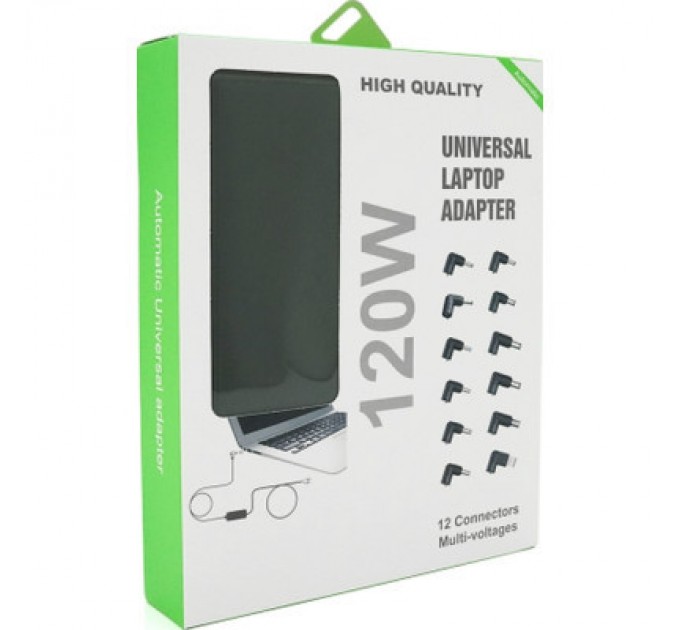 Voltronic Блок живлення до ноутбуку Voltronic 120W Universal, 12 роз'ємів (34820 / YT-HQUPS120W/12R)