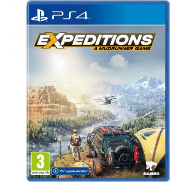 Sony Гра Sony Expeditions: A MudRunner Game, BD диск [PS4] (1137413)
