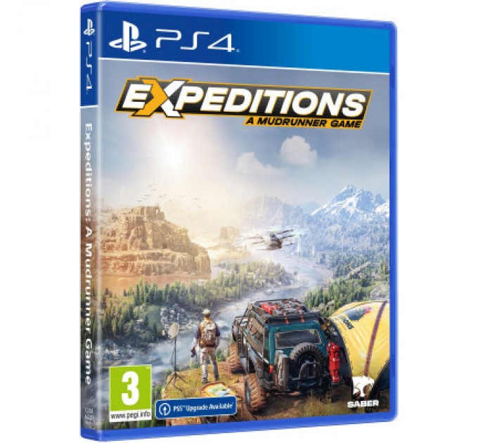Sony Гра Sony Expeditions: A MudRunner Game, BD диск [PS4] (1137413)