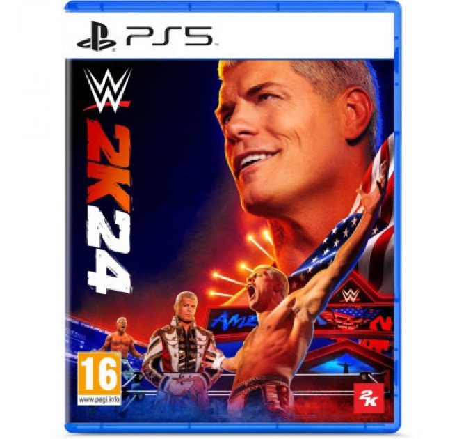 Sony Гра Sony WWE 2K24, BD диск (5026555437165)