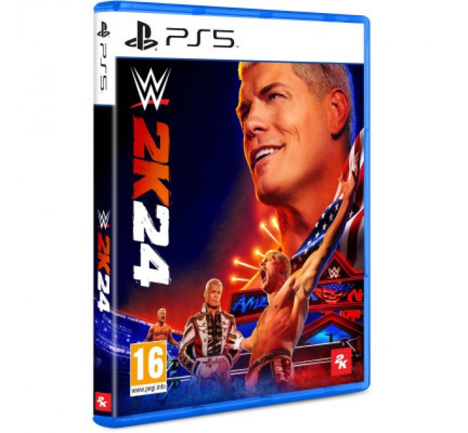 Sony Гра Sony WWE 2K24, BD диск (5026555437165)