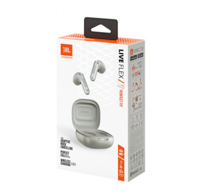 JBL Навушники JBL Live Flex Silver (JBLLIVEFLEXSVR)