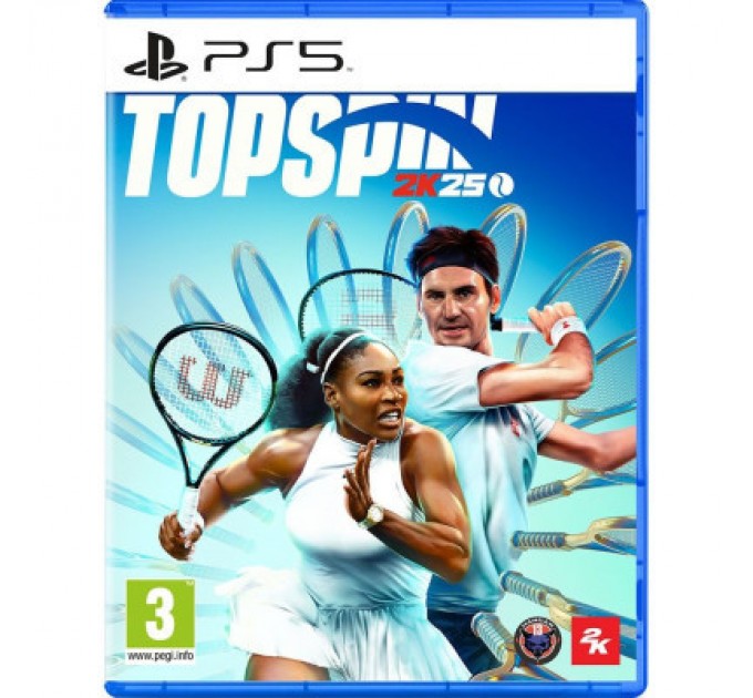 Sony Гра Sony TOPSPIN 2K25, BD диск (5026555437585)