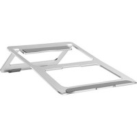 Підставка до ноутбука HiSmart AR-10B, алюміній (HS082802)