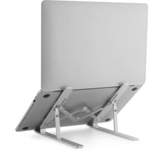 HiSmart Підставка до ноутбука HiSmart LPS03-3, алюміній (HS082826)