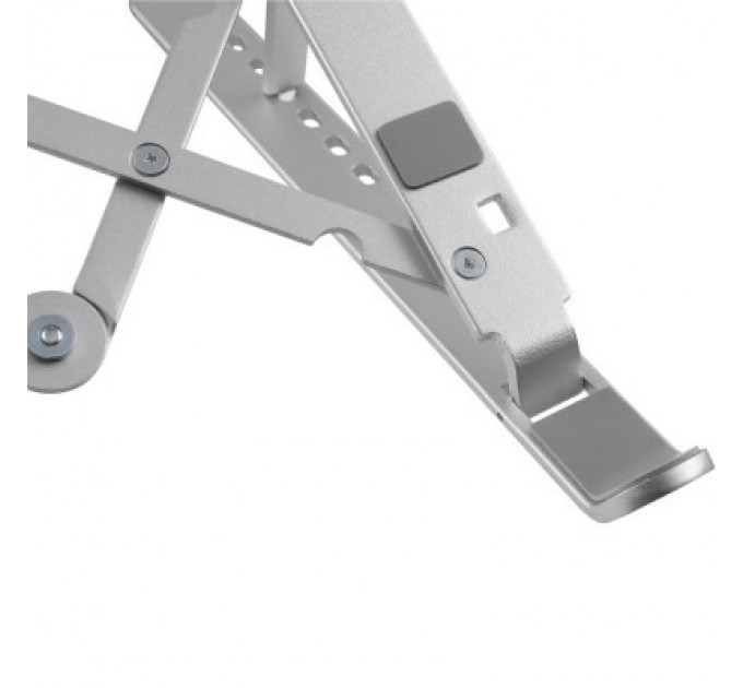 HiSmart Підставка до ноутбука HiSmart LPS03-3, алюміній (HS082826)