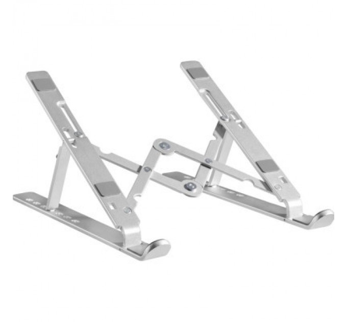 HiSmart Підставка до ноутбука HiSmart LPS03-3, алюміній (HS082826)