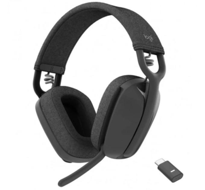 Logitech Навушники Logitech Zone Vibe for Business Wireless UC Graphite (981-001199)