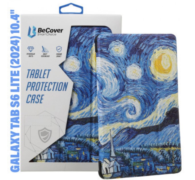 BeCover Чохол до планшета BeCover Smart Case Samsung Tab S6 Lite (2024) 10.4" P620/P625/P627 Night (710830)