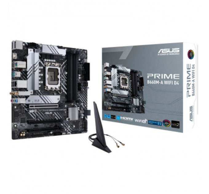 ASUS Материнська плата ASUS PRIME B660M-A WIFI D4