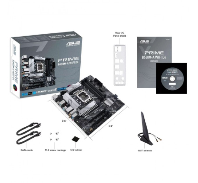 ASUS Материнська плата ASUS PRIME B660M-A WIFI D4