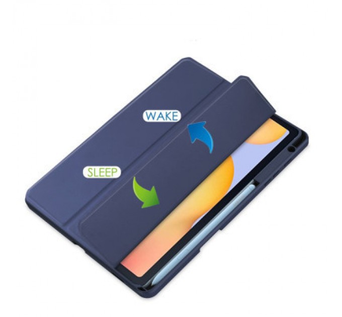 BeCover Чохол до планшета BeCover Soft Edge Stylus Mount Samsung Tab S6 Lite (2024) 10.4" P620/P625/P627 Deep Blue (710837)