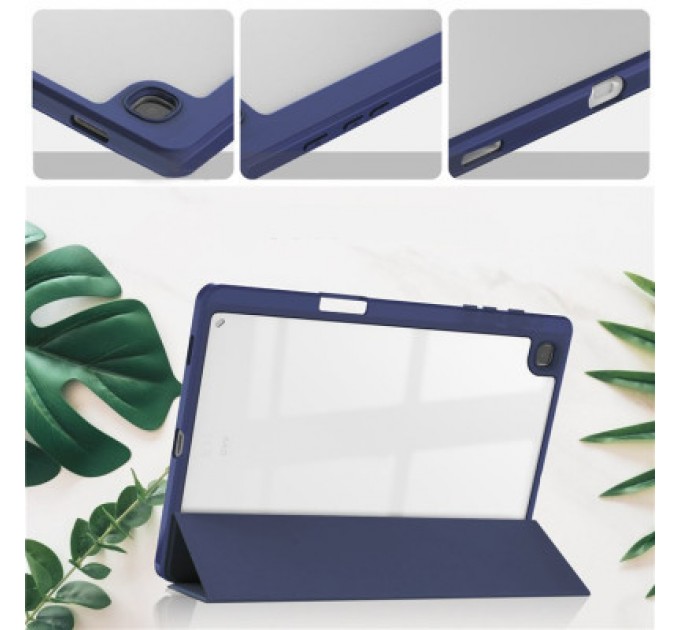 BeCover Чохол до планшета BeCover Soft Edge Stylus Mount Samsung Tab S6 Lite (2024) 10.4" P620/P625/P627 Deep Blue (710837)