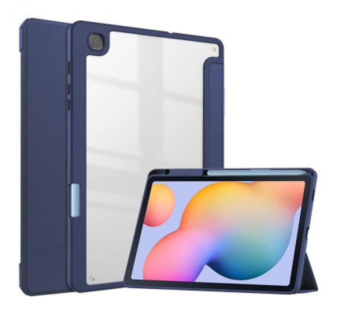 BeCover Чохол до планшета BeCover Soft Edge Stylus Mount Samsung Tab S6 Lite (2024) 10.4" P620/P625/P627 Deep Blue (710837)