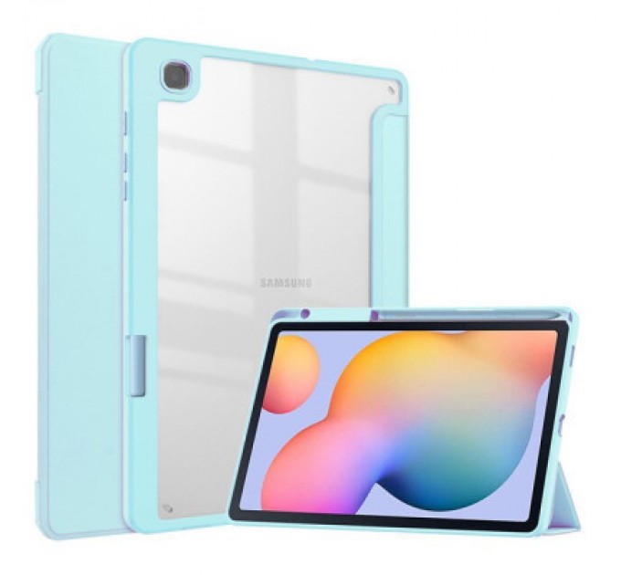BeCover Чохол до планшета BeCover Soft Edge Stylus Mount Samsung Tab S6 Lite (2024) 10.4" P620/P625/P627 Light Blue (710841)
