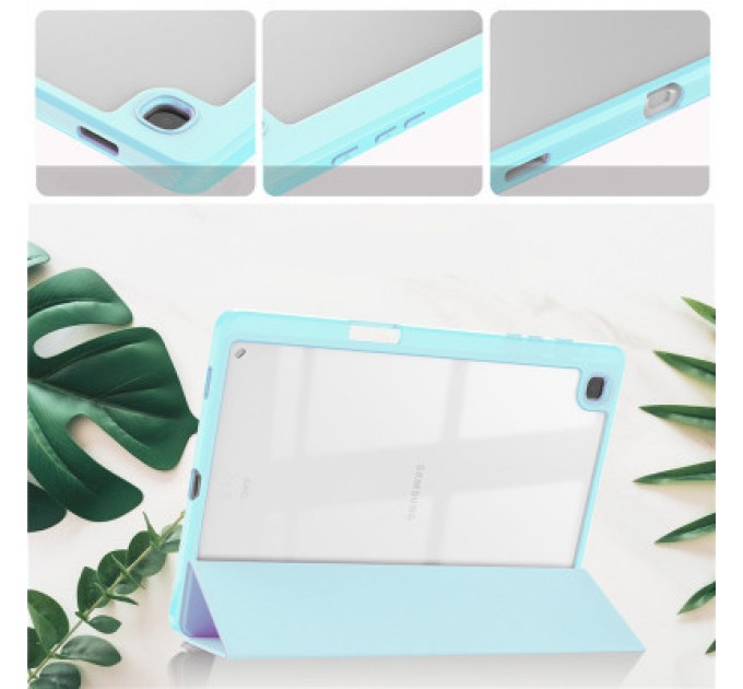 BeCover Чохол до планшета BeCover Soft Edge Stylus Mount Samsung Tab S6 Lite (2024) 10.4" P620/P625/P627 Light Blue (710841)